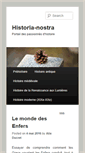 Mobile Screenshot of historia-nostra.com